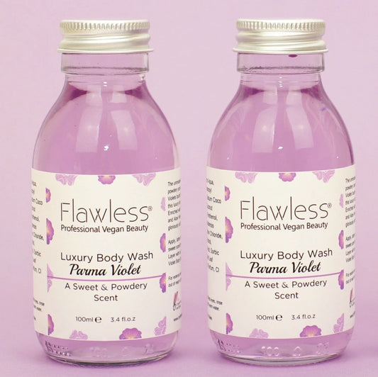 Flawless Vegan Parma Violet Body Wash 100ml