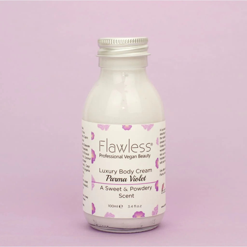 Flawless Vegan Parma Violet Body Cream 100ml